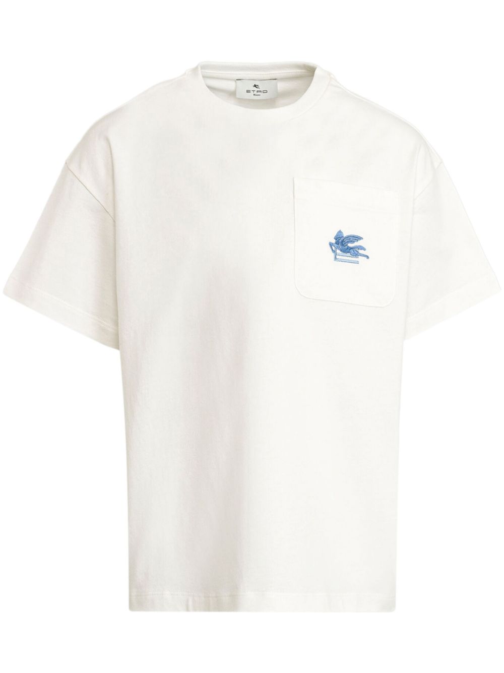 ETRO KIDS Pegaso-embroidered T-shirt - White von ETRO KIDS