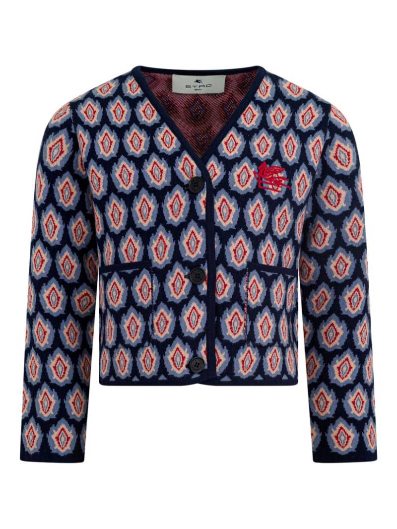 ETRO KIDS Pegaso jumper - Blue von ETRO KIDS