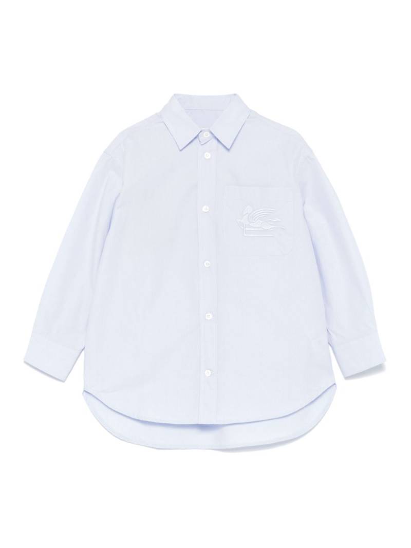 ETRO KIDS Pegaso-motif shirt - Blue von ETRO KIDS