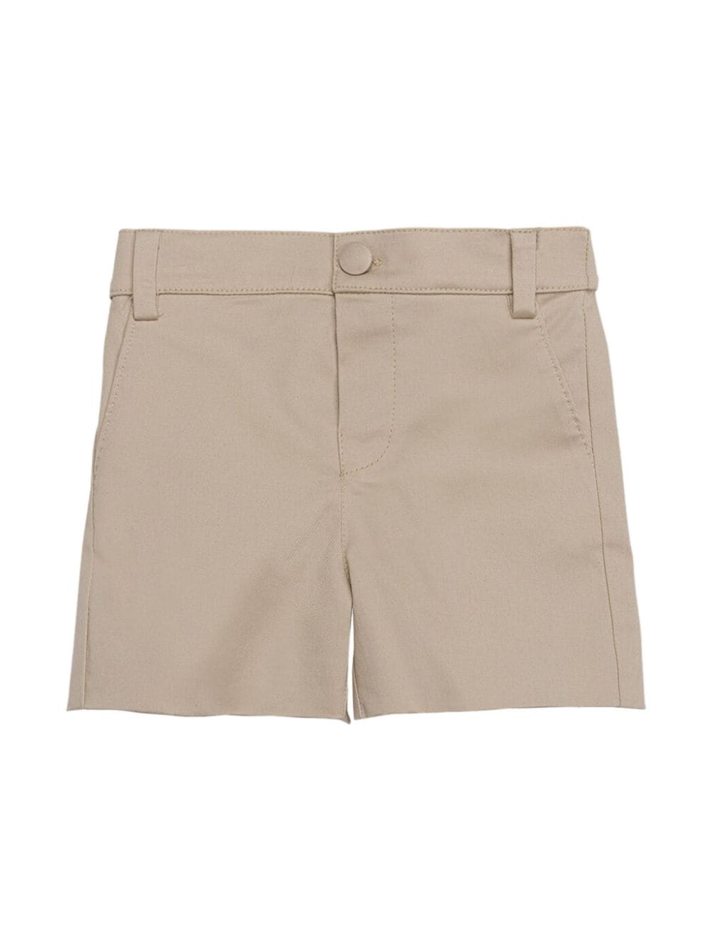 ETRO KIDS embroidered gabardine shorts - Neutrals von ETRO KIDS