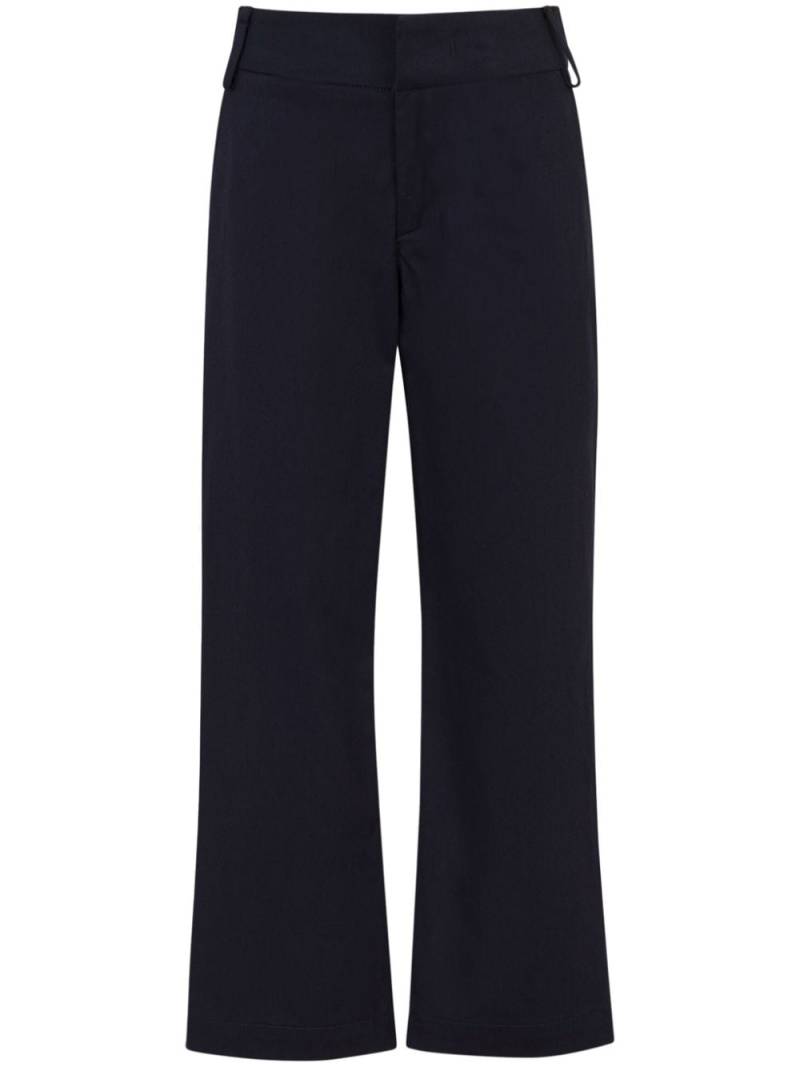 ETRO KIDS embroidered gabardine trousers - Blue von ETRO KIDS