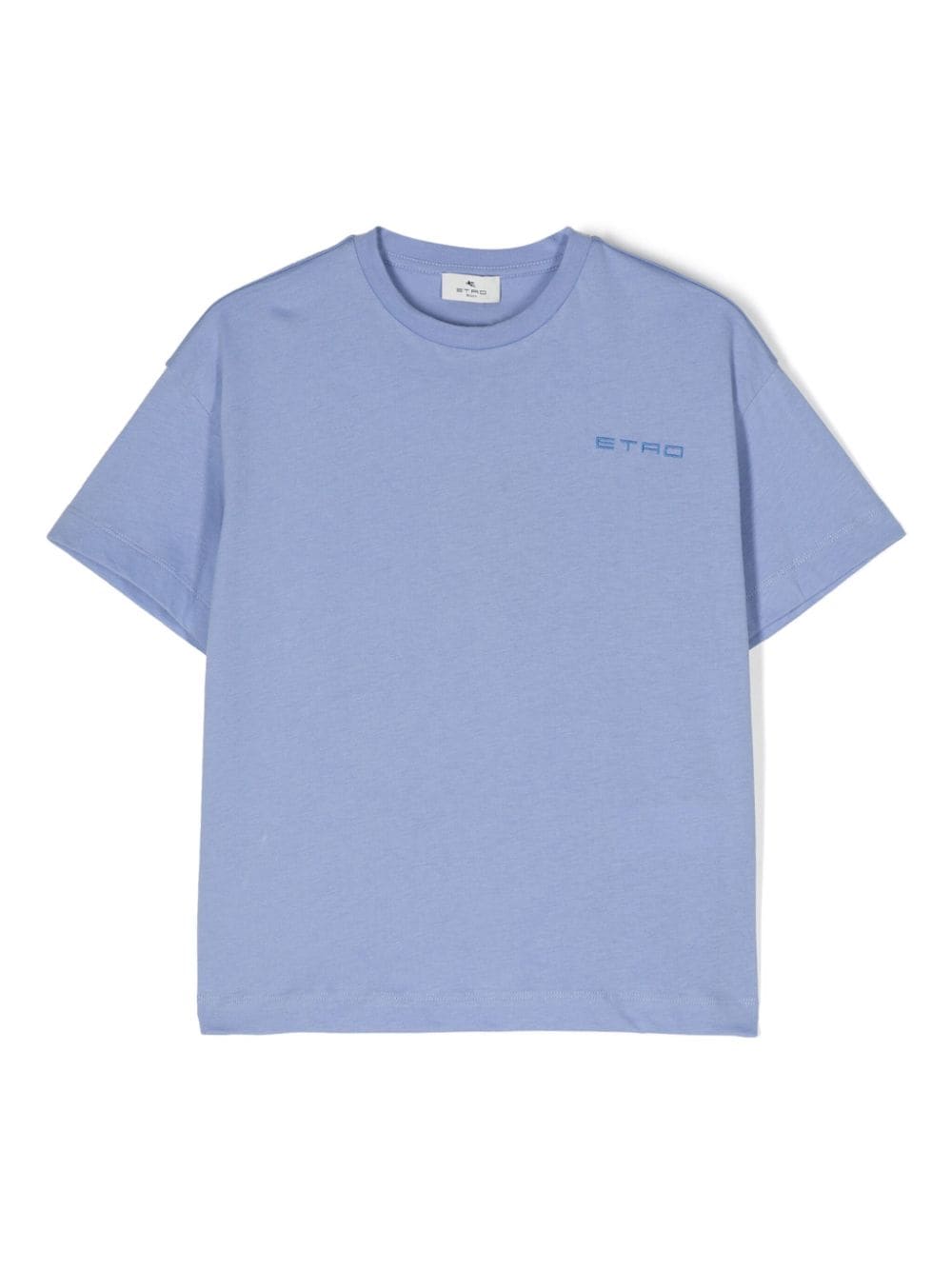 ETRO KIDS embroidered-logo cotton T-shirt - Blue von ETRO KIDS