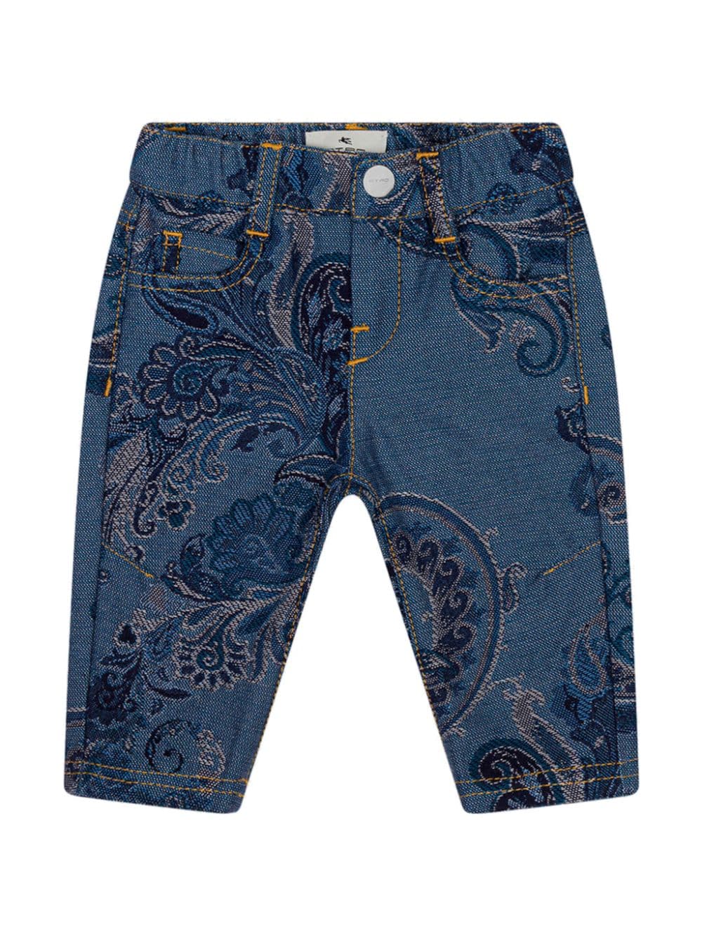 ETRO KIDS jacquard jeans - Blue von ETRO KIDS