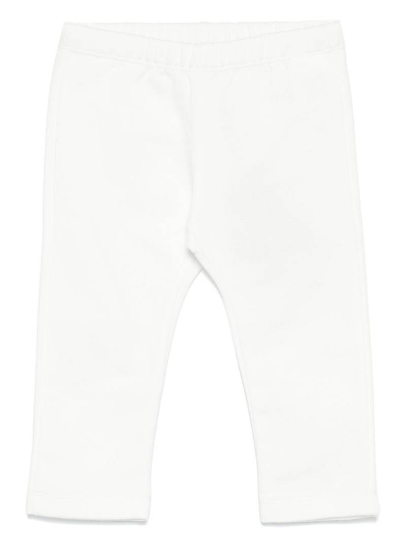 ETRO KIDS logo-patch trousers - White von ETRO KIDS