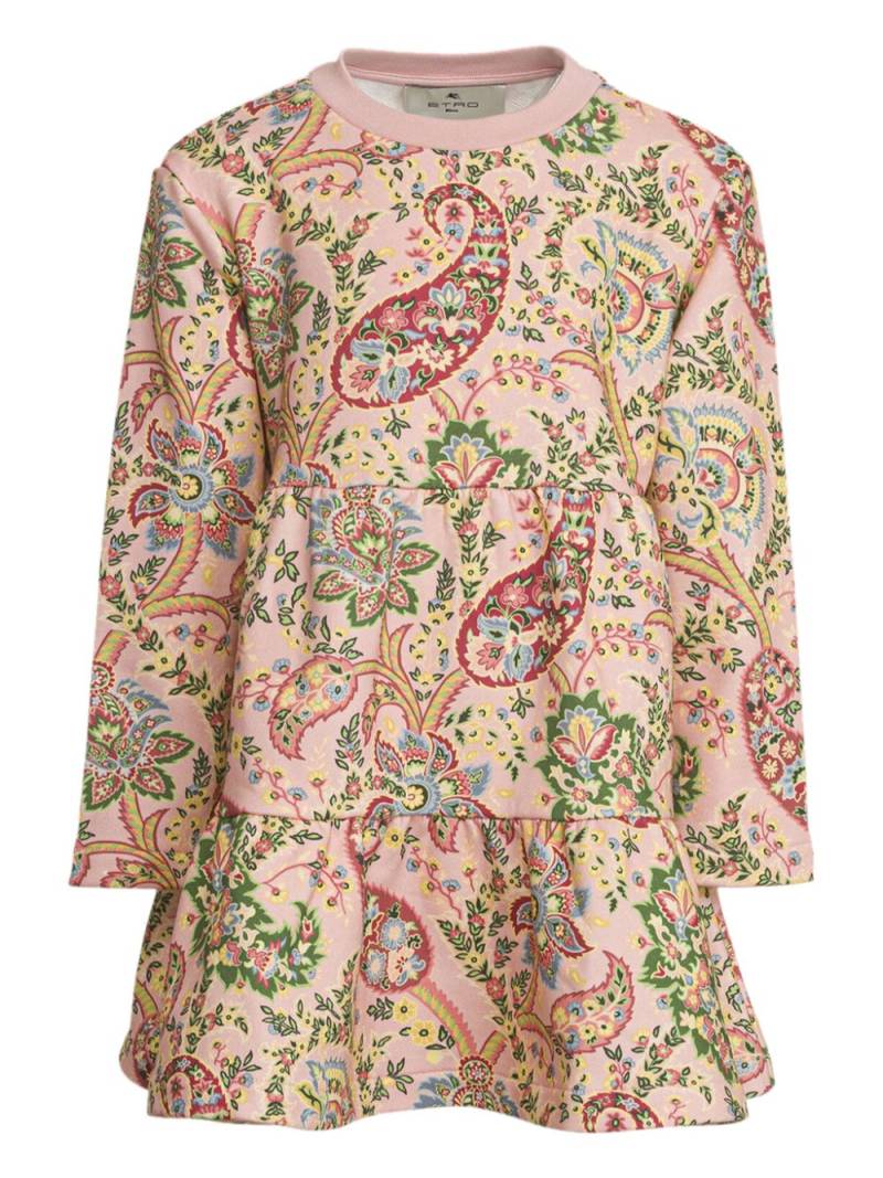 ETRO KIDS paisley-print dress - Pink von ETRO KIDS