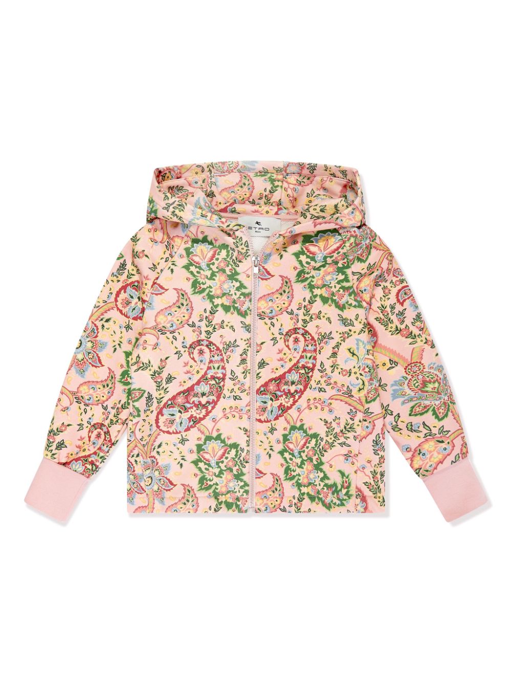 ETRO KIDS paisley-print hoodie - Pink von ETRO KIDS