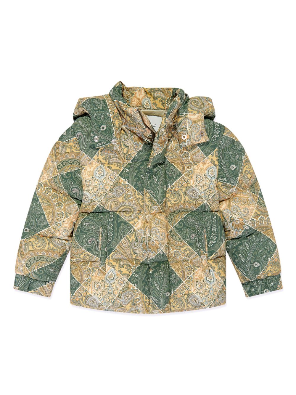 ETRO KIDS paisley-print puffer jacket - Green von ETRO KIDS