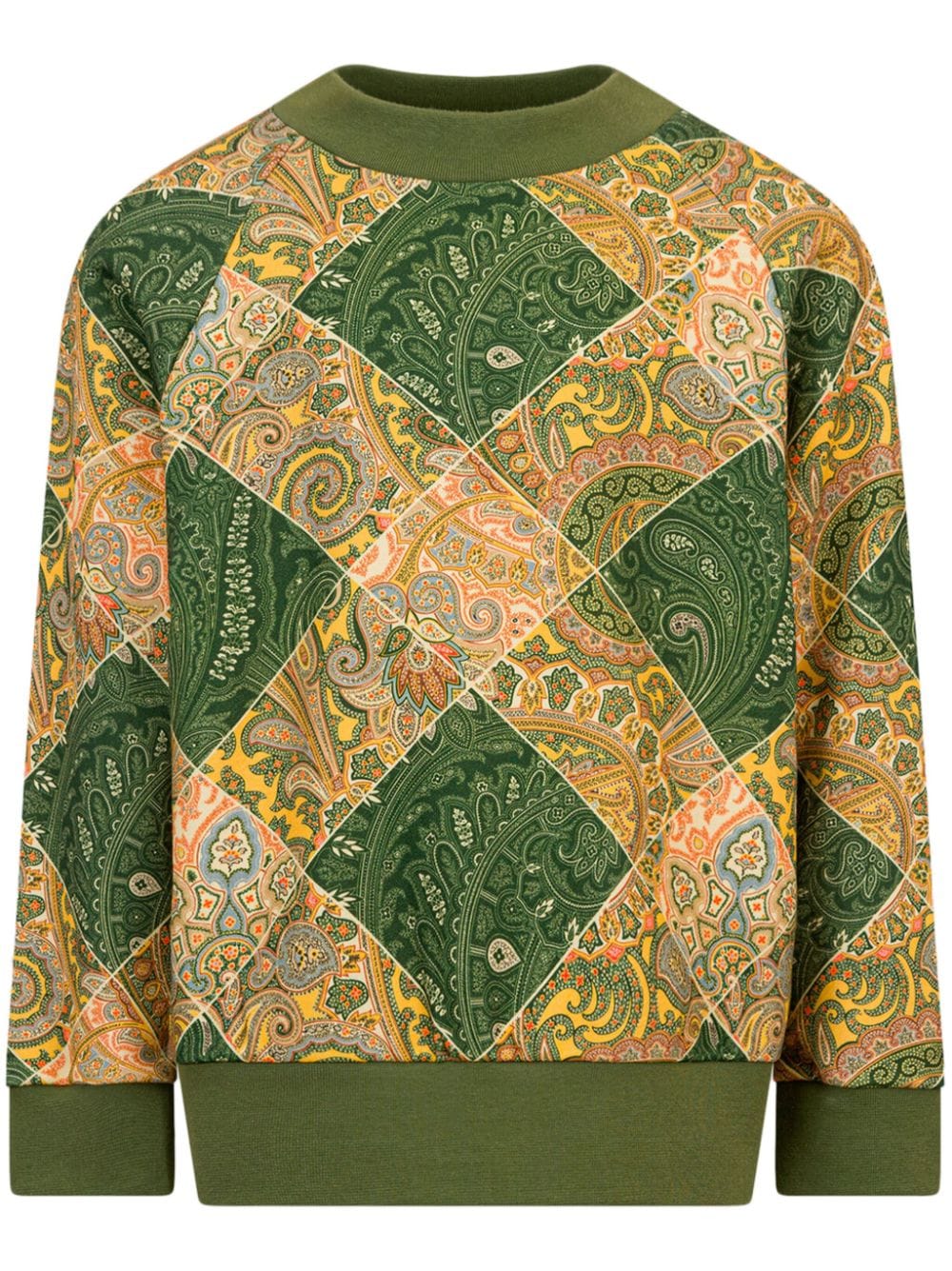 ETRO KIDS paisley-print sweatshirt - Green von ETRO KIDS