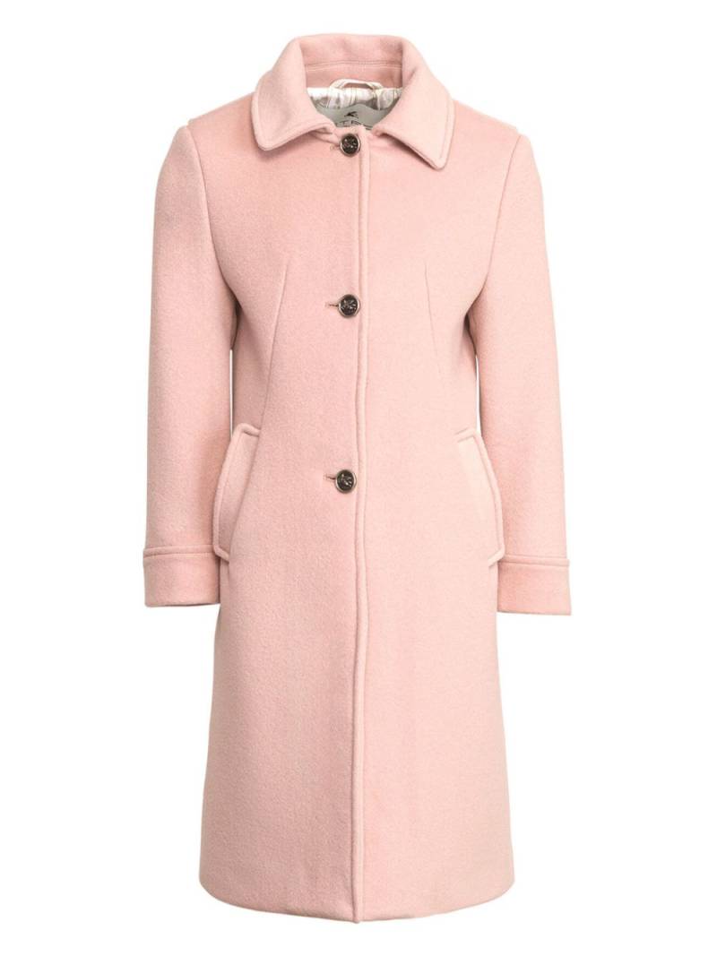 ETRO KIDS single-breasted coat - Pink von ETRO KIDS