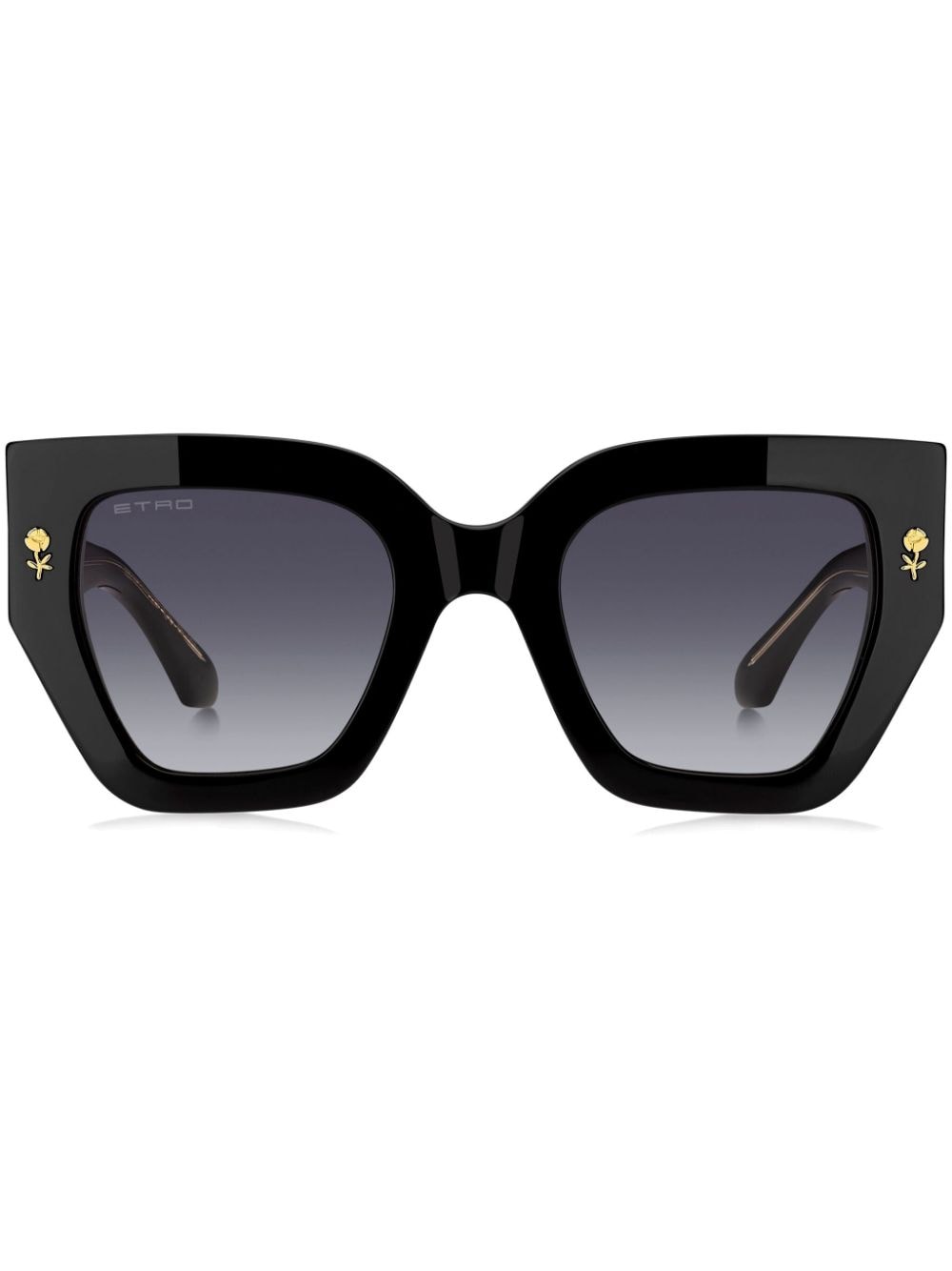 ETRO Etromania oversized-frame sunglasses - Black von ETRO