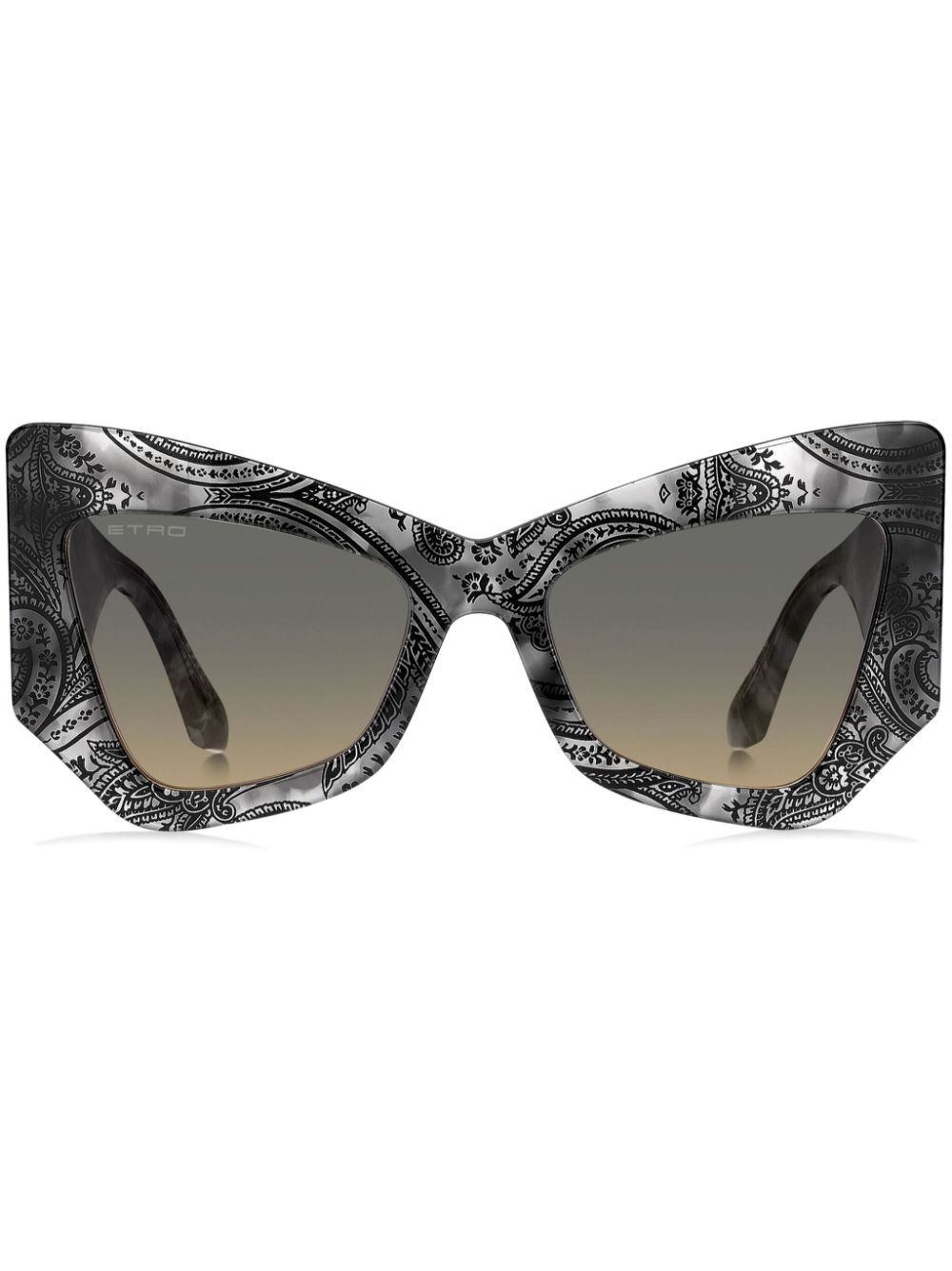 ETRO Etromania oversized-frame sunglasses - Black von ETRO