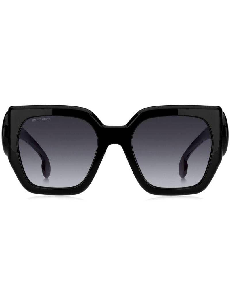 ETRO Paisley sunglasses - Black von ETRO