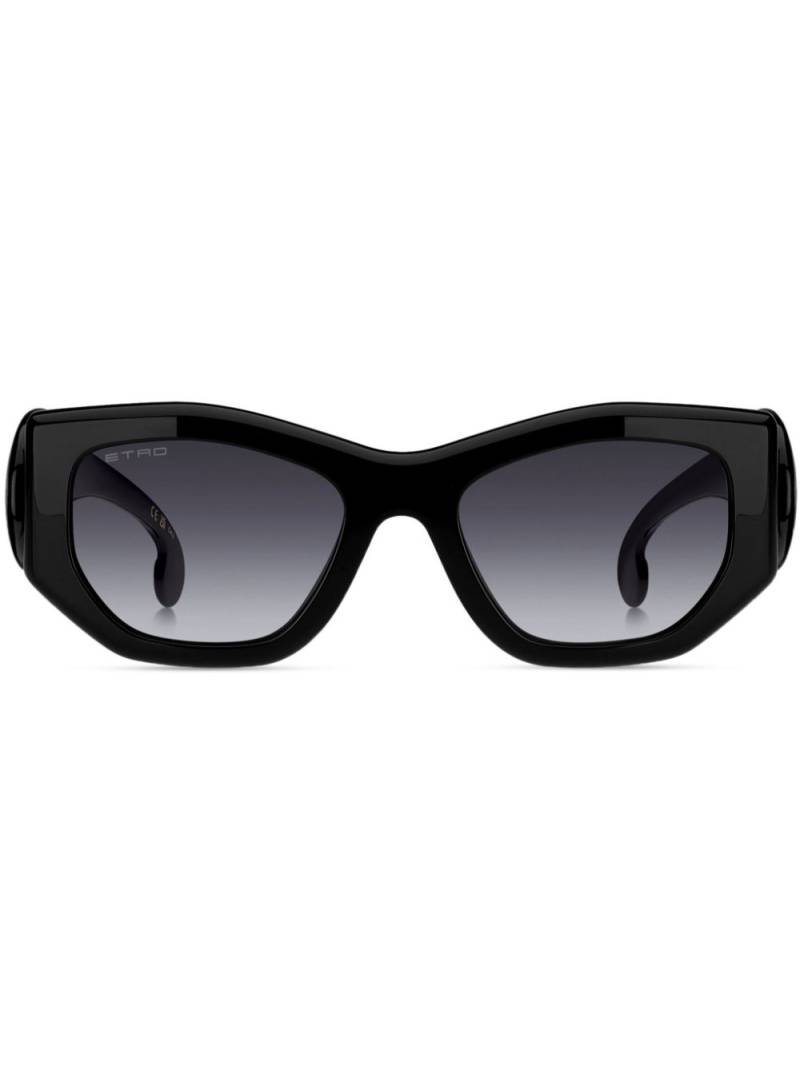 ETRO Paisley sunglasses - Black von ETRO