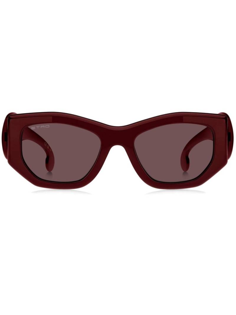 ETRO Paisley sunglasses - Red von ETRO