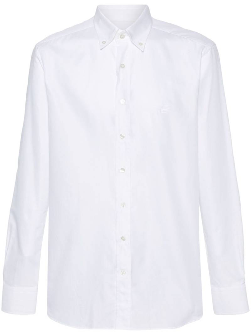 ETRO Pegaso embroidery shirt - White von ETRO