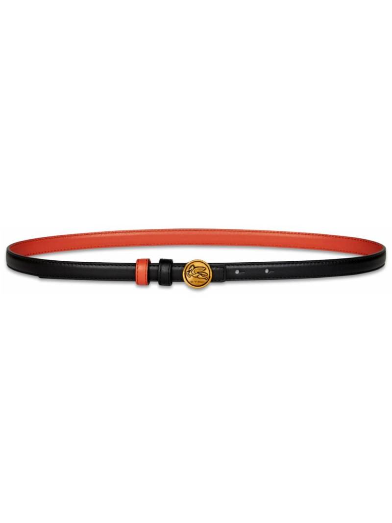 ETRO Pegaso-plaque reversible belt - Black von ETRO