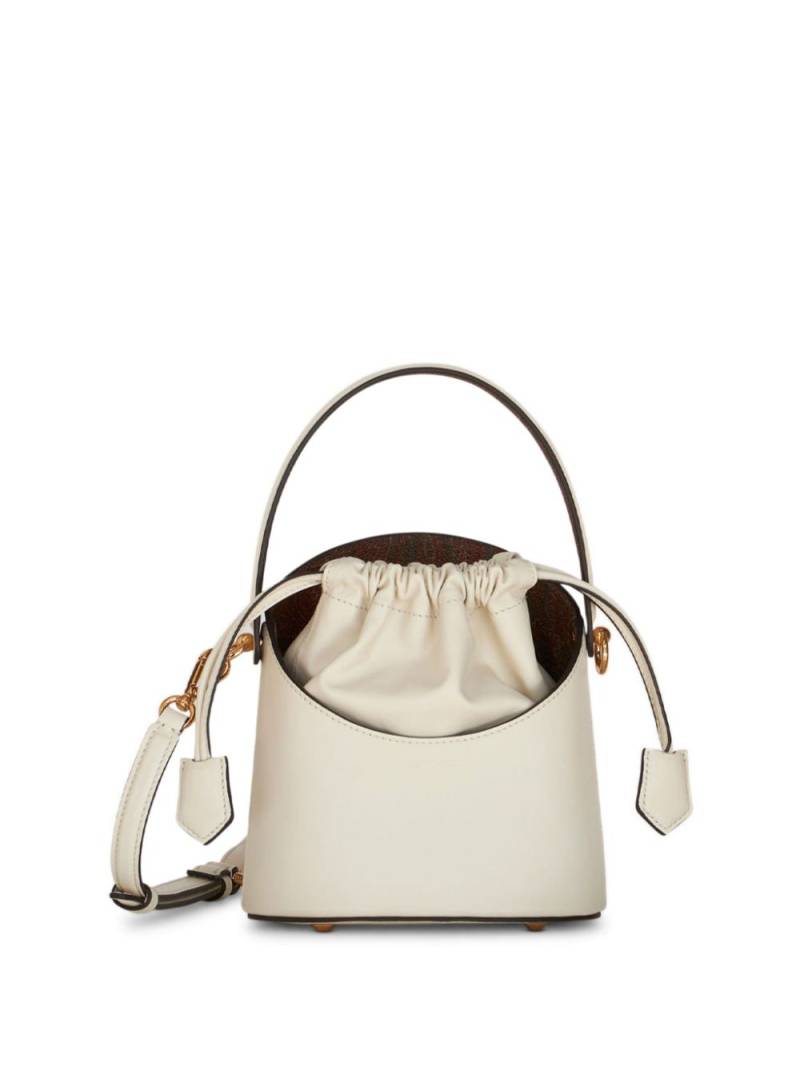 ETRO Saturno leather mini bag - White von ETRO