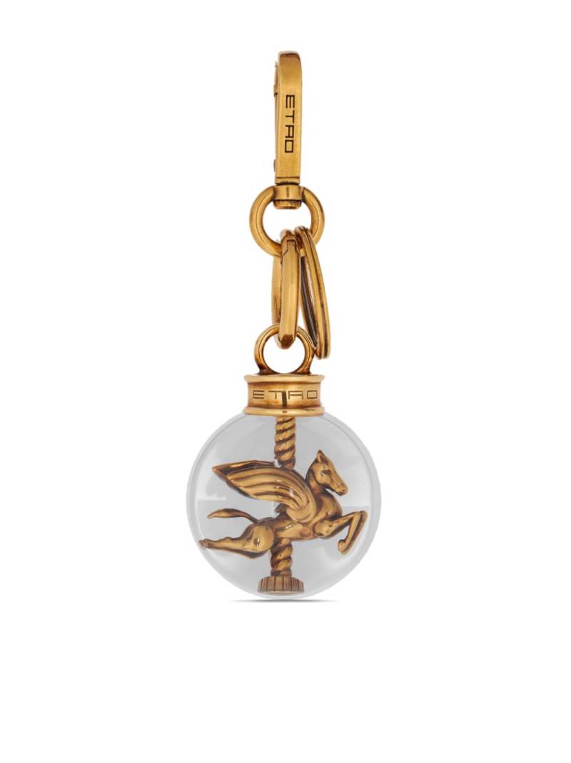 ETRO Spherical Pegaso charm - Gold von ETRO