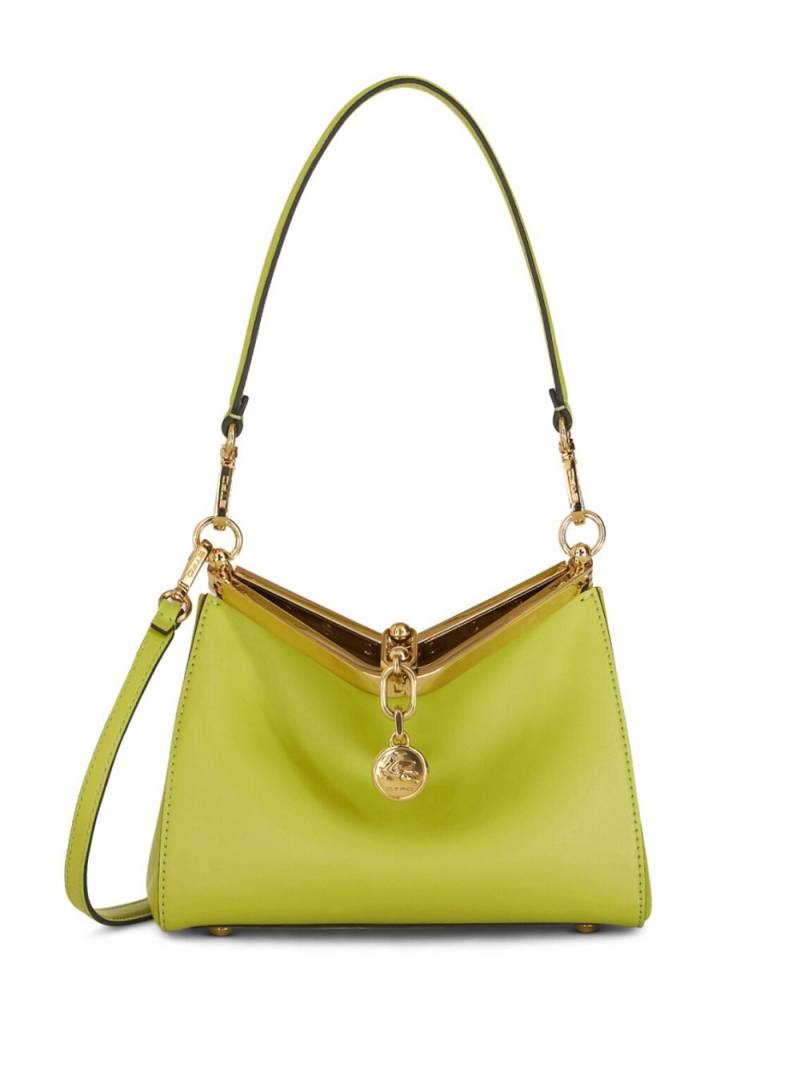 ETRO Vela leather shoulder bag - Green von ETRO