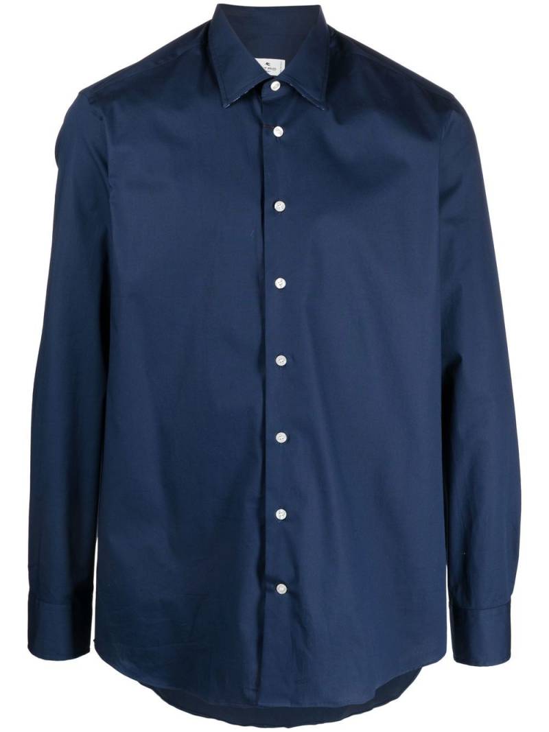 ETRO buttoned long-sleeve shirt - Blue von ETRO