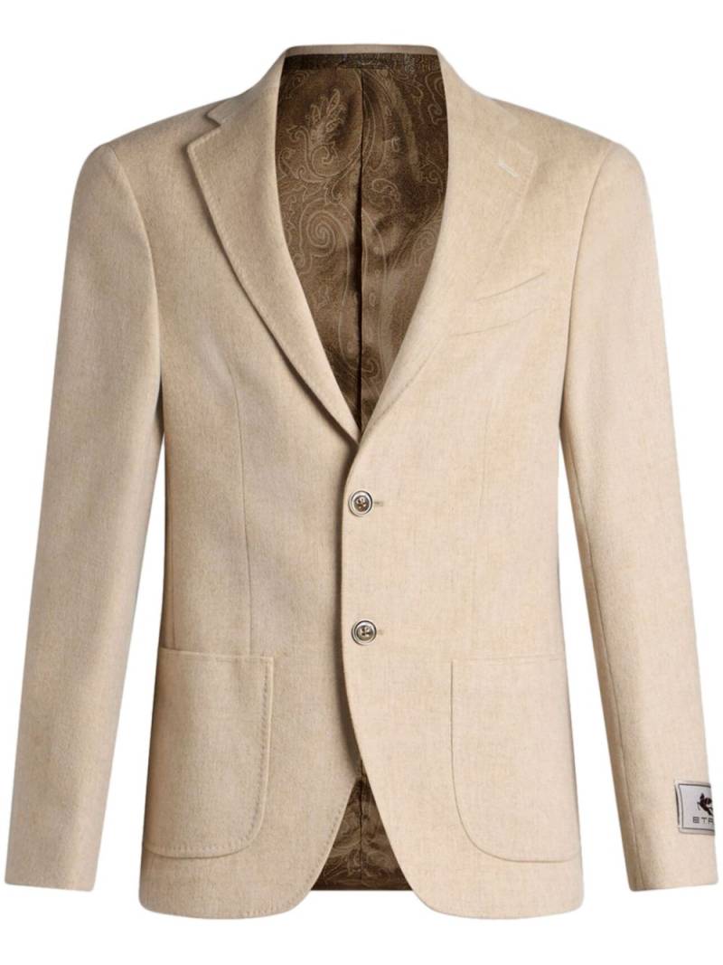 ETRO cashmere blazer - Neutrals von ETRO