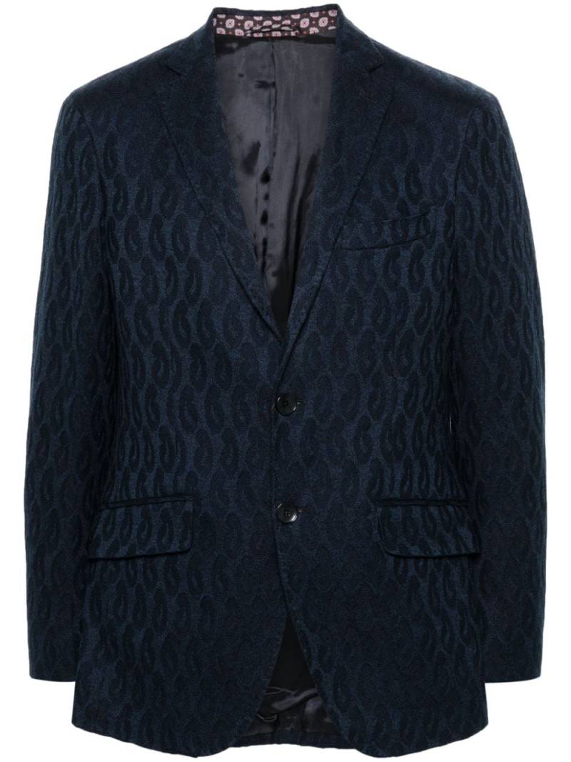 ETRO cotton blazer - Blue von ETRO