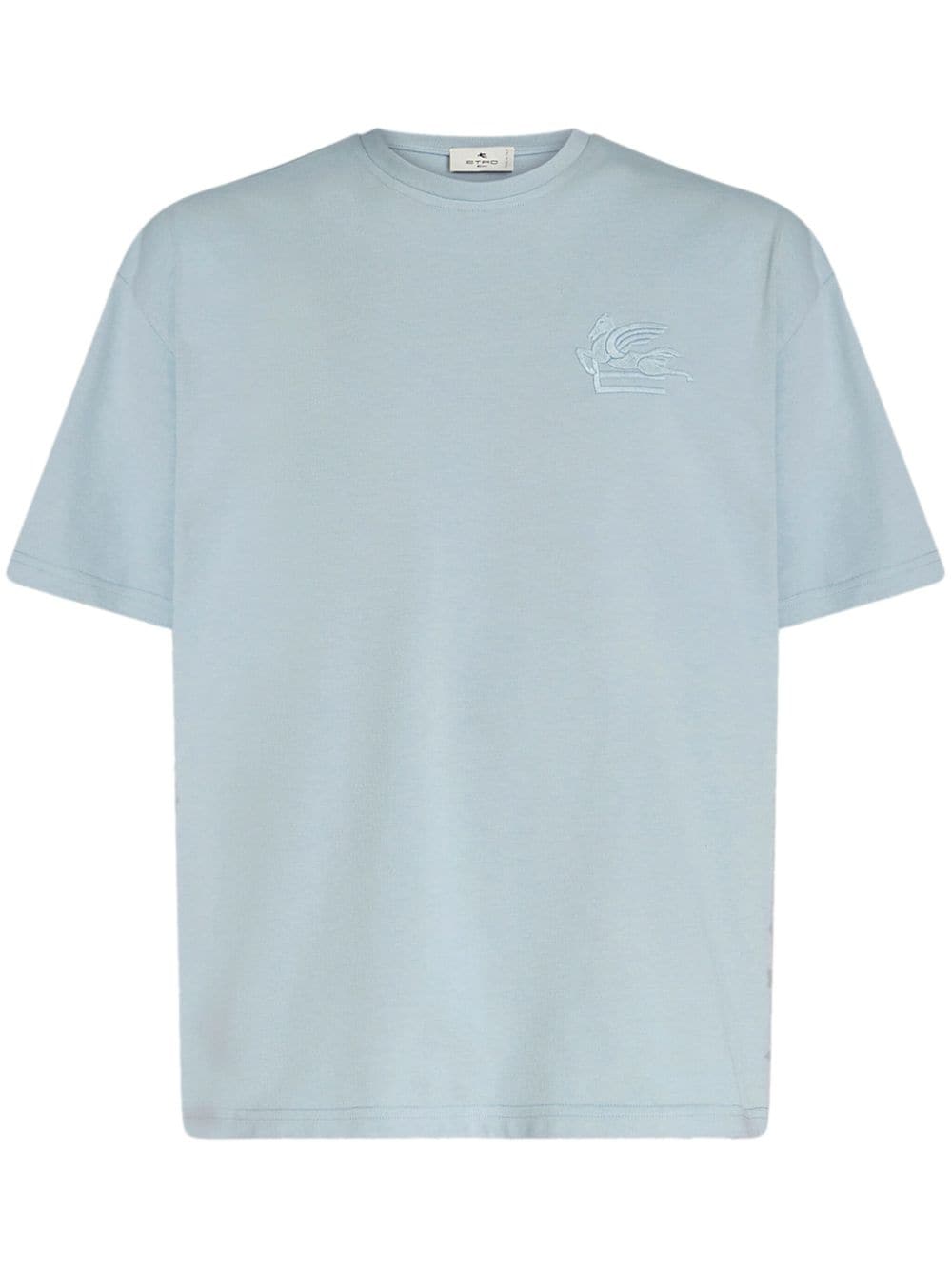 ETRO crew-neck cotton T-shirt - Blue von ETRO