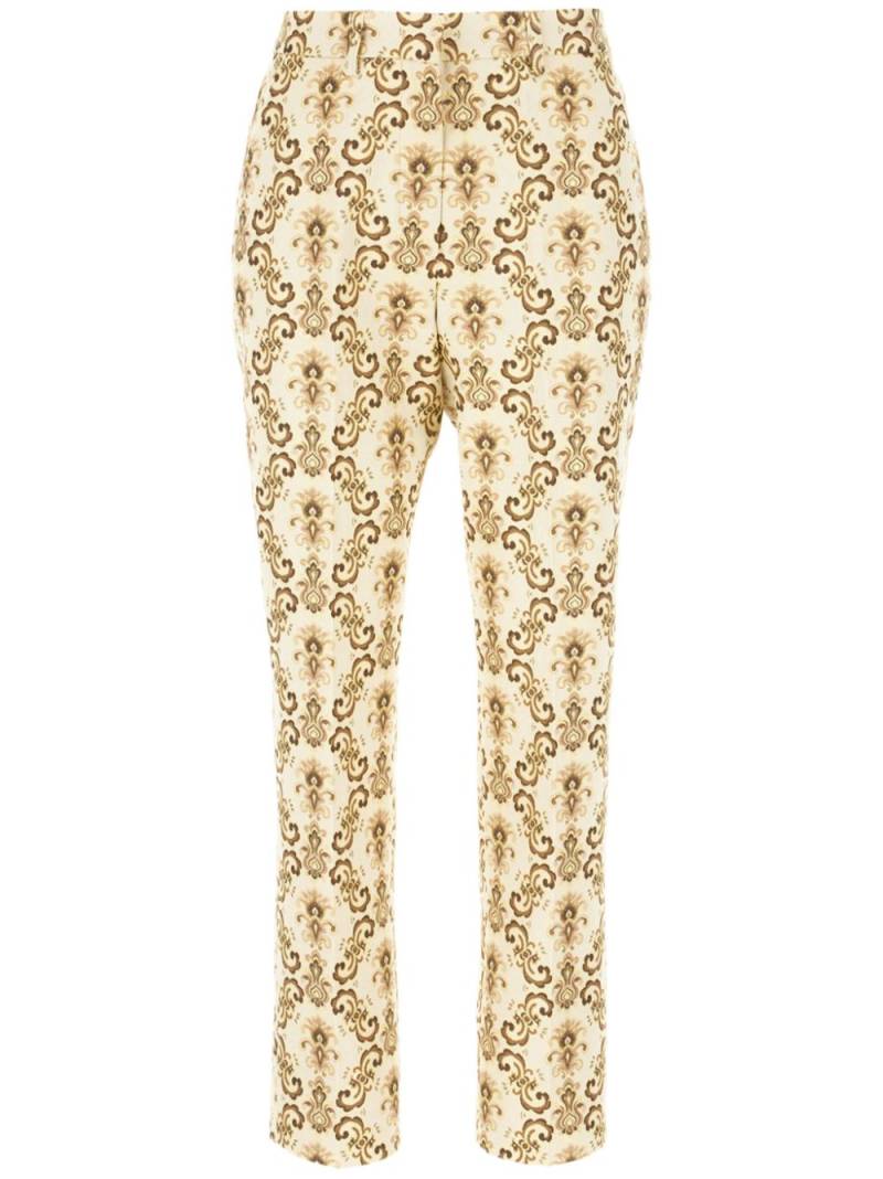 ETRO embroidered pants - Neutrals von ETRO