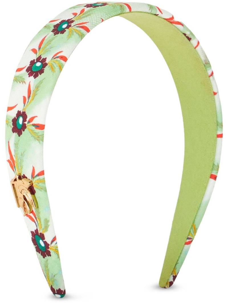 ETRO floral-print headband - Green von ETRO