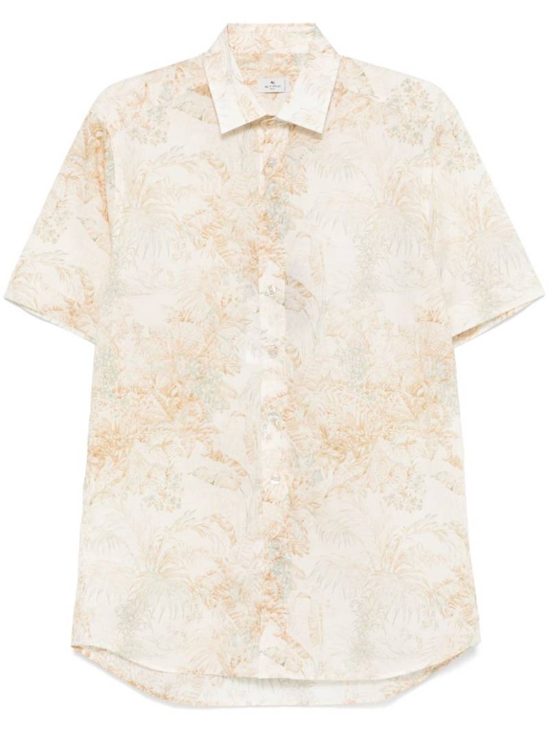 ETRO floral-print shirt - Neutrals von ETRO