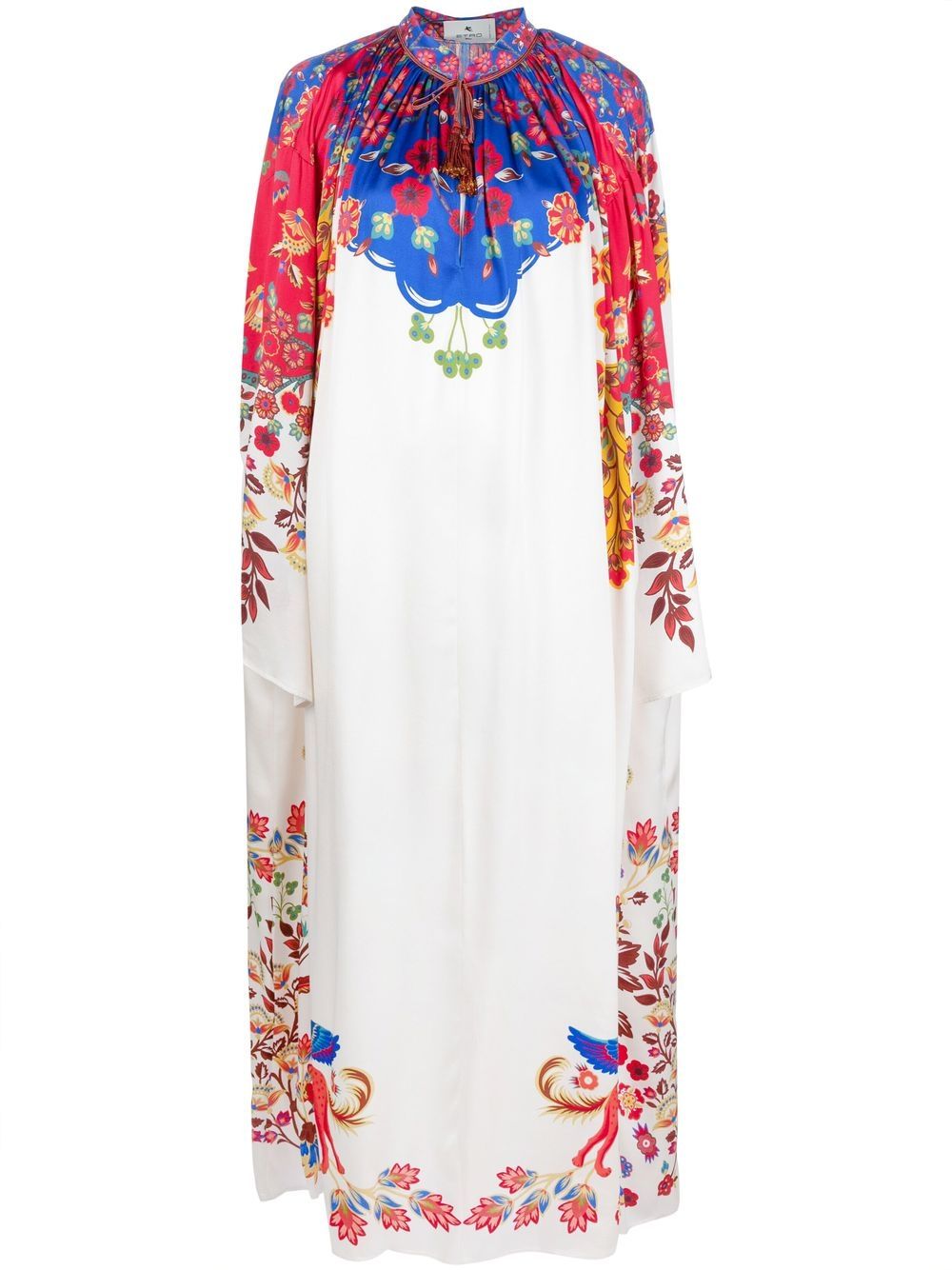 ETRO floral-print tunic dress - Neutrals von ETRO