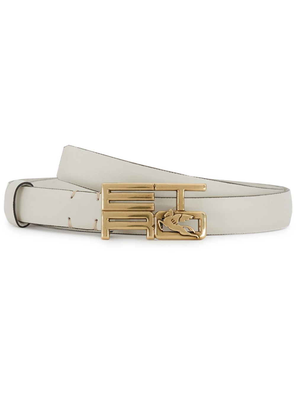 ETRO logo-buckle belt - Grey von ETRO