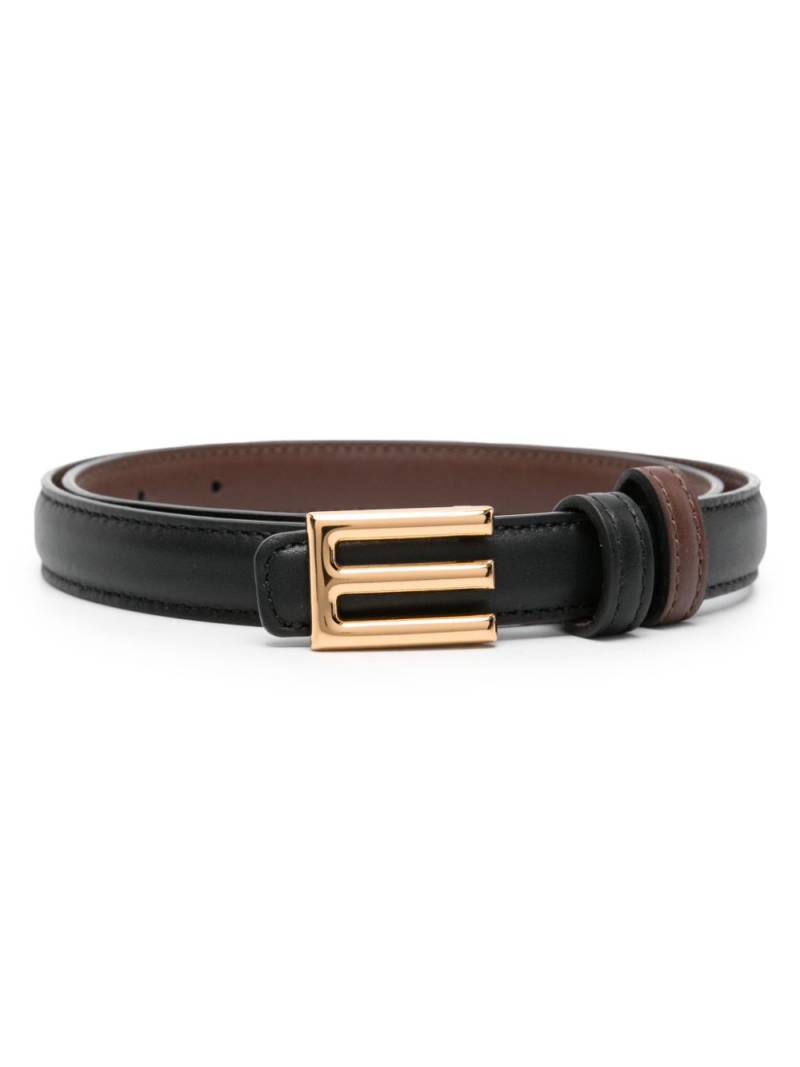 ETRO logo-buckle leather belt - Black von ETRO