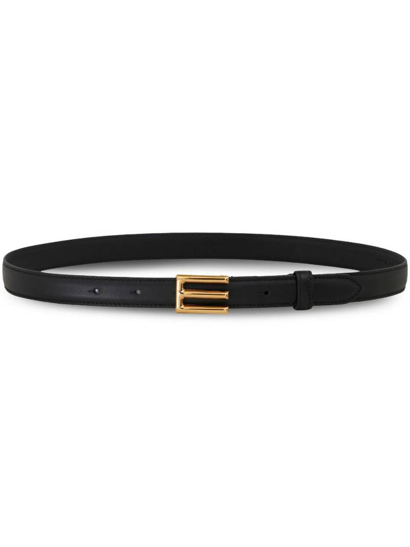 ETRO logo-buckle leather belt - Black von ETRO