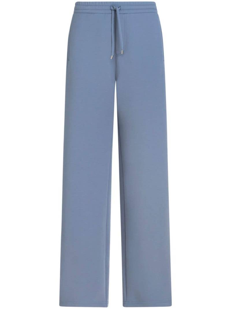 ETRO logo-embroidered cotton track pants - Blue von ETRO