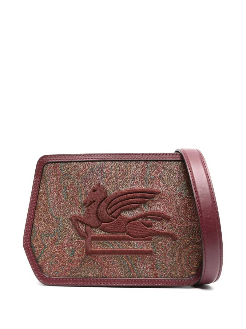 ETRO logo-embroidered paisley-print crossbody bag von ETRO