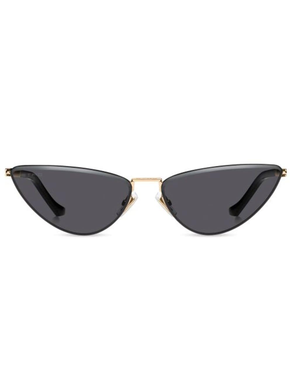 ETRO logo-engraved cat-eye sunglasses - Gold von ETRO