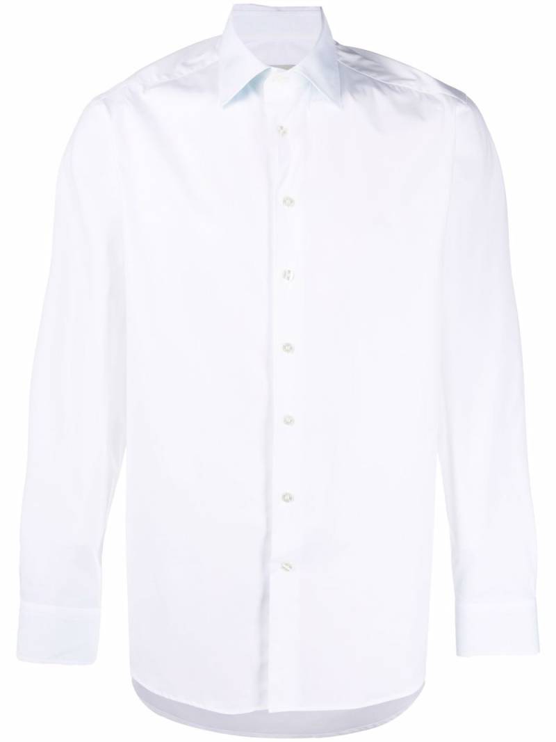 ETRO long-sleeve cotton shirt - White von ETRO