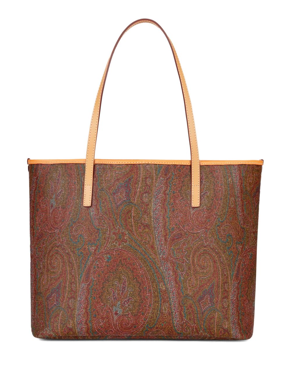 ETRO medium Paisley jacquard tote bag - Brown von ETRO