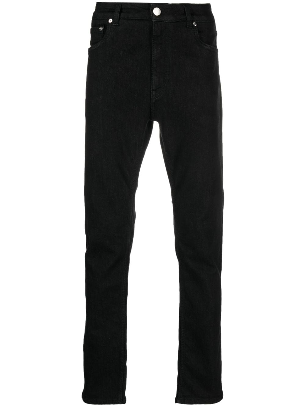 ETRO mid-rise straight-leg jeans - Black von ETRO