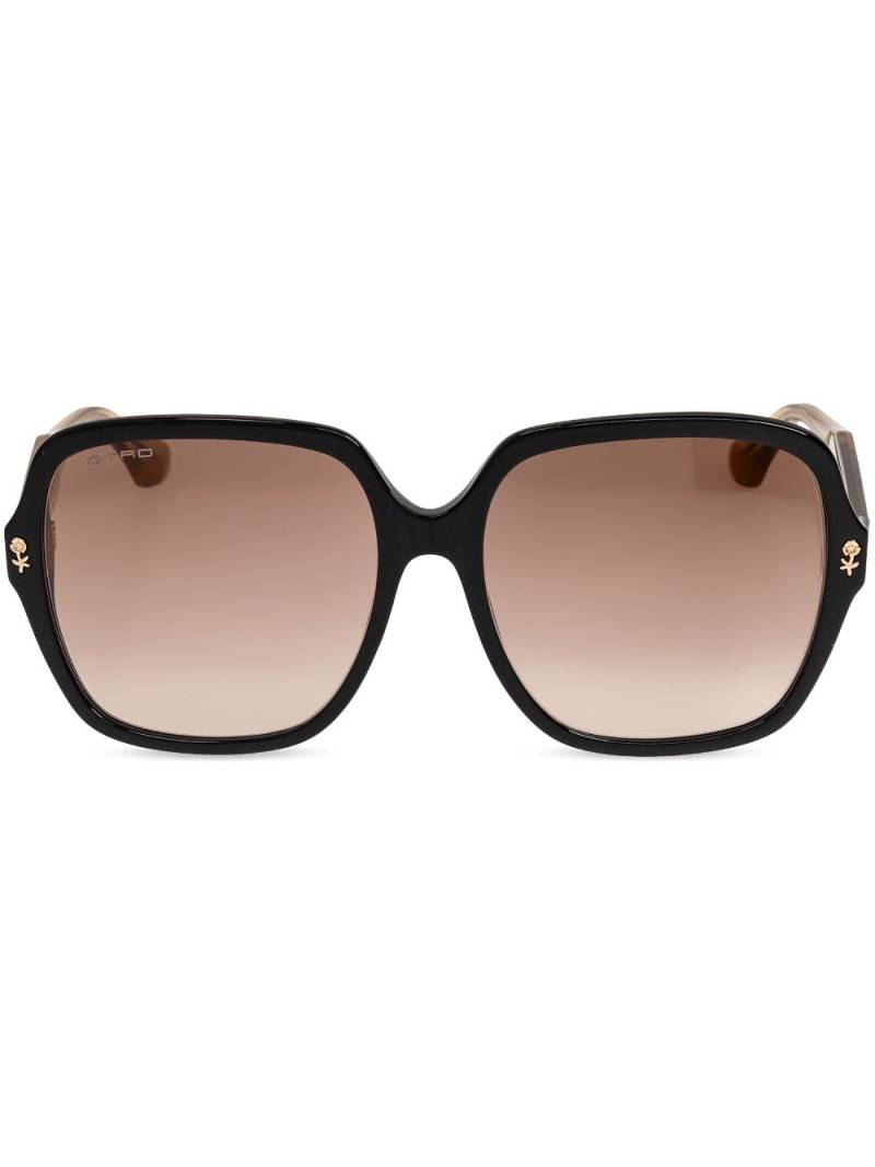 ETRO oversize-frame sunglasses - Black von ETRO