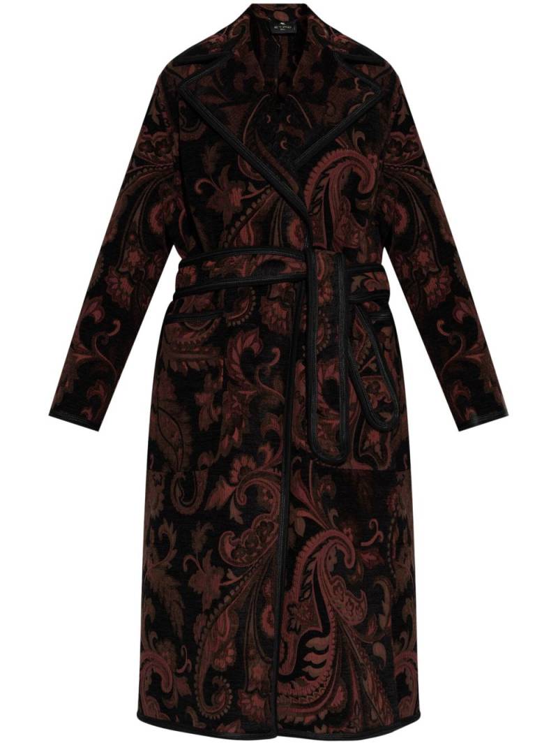 ETRO paisley coat - Red von ETRO