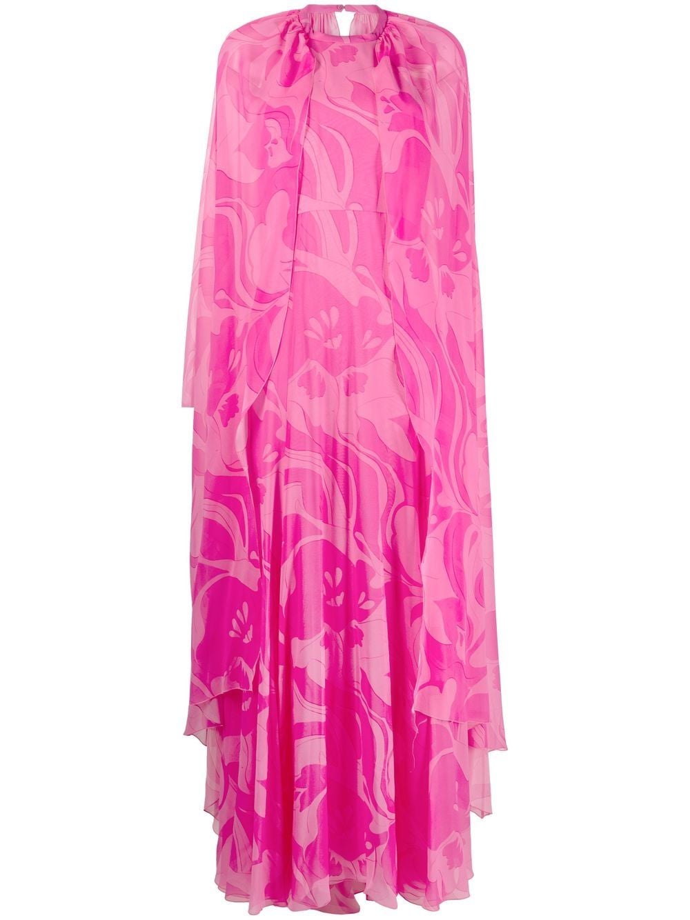 ETRO paisley-embroidered maxi dress - Pink von ETRO