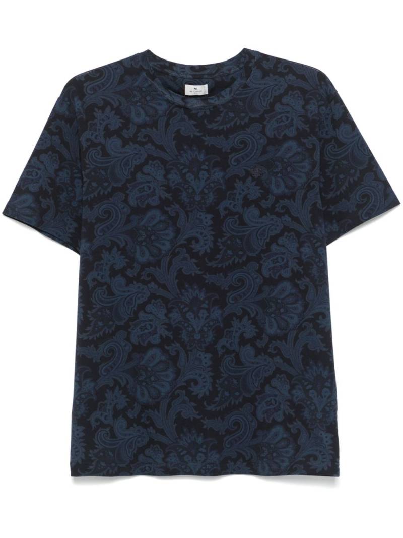 ETRO paisley-print T-shirt - Black von ETRO