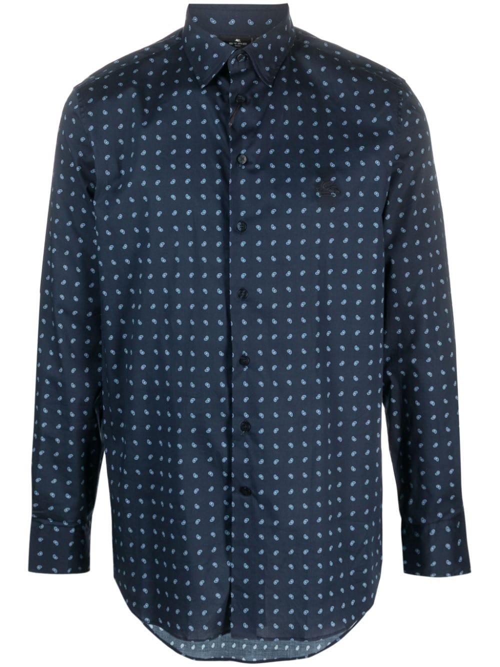 ETRO paisley-print button-up shirt - Blue von ETRO