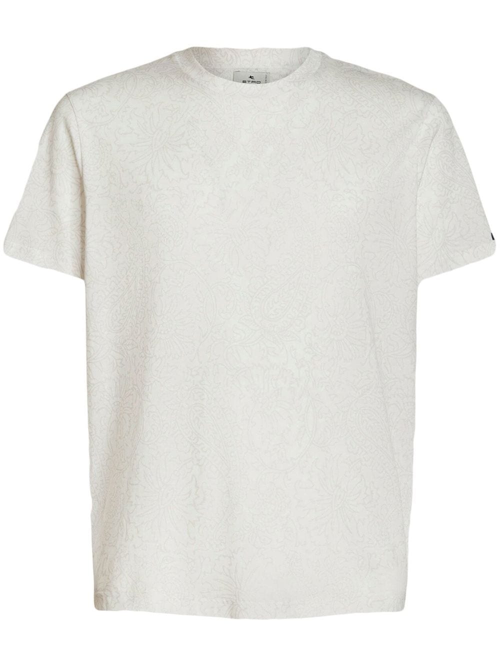 ETRO paisley-print cotton T-shirt - White von ETRO