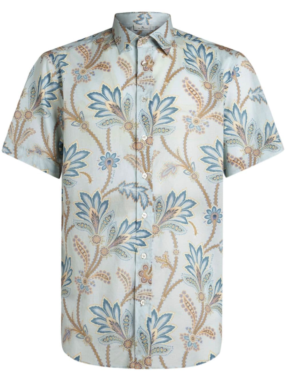 ETRO paisley-print cotton shirt - Blue von ETRO