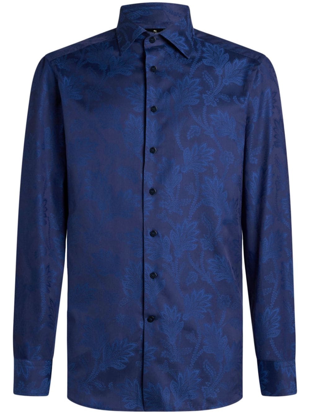 ETRO paisley-print cotton shirt - Blue von ETRO