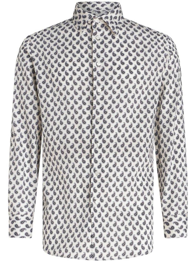 ETRO paisley-print cotton shirt - White von ETRO