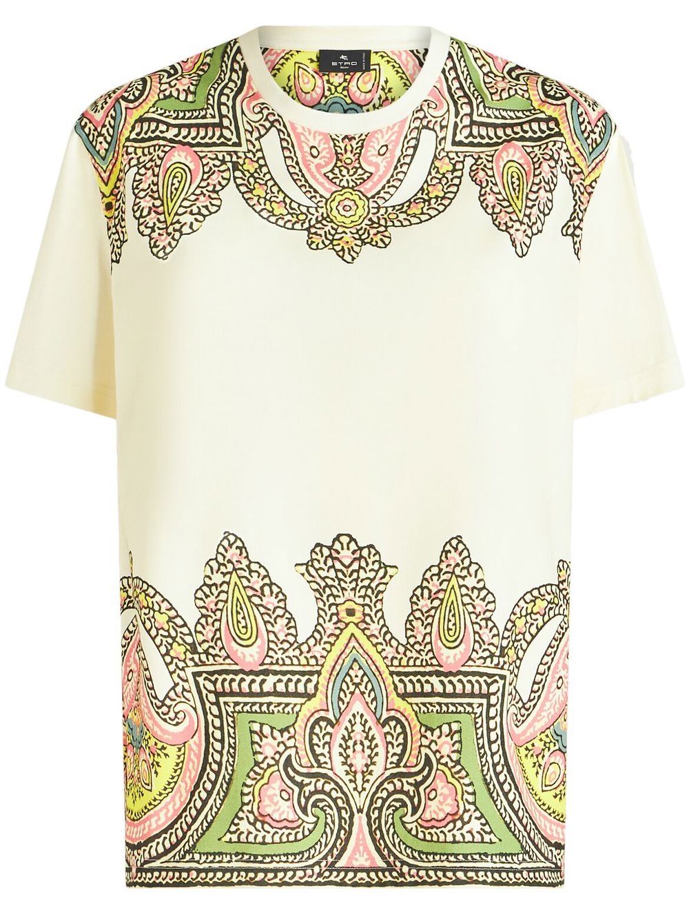 ETRO paisley-print crew-neck T-shirt - Neutrals von ETRO